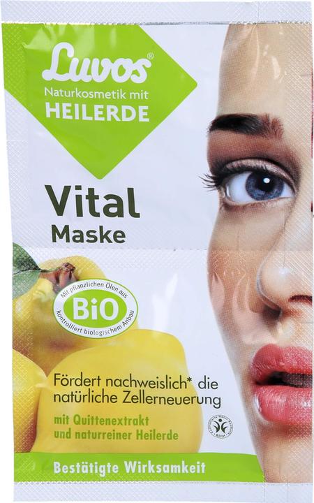 Actual product image Luvos Natural Cosmetics Healing Earth Vital Mask, 15 ml Face Mask (15 ml)