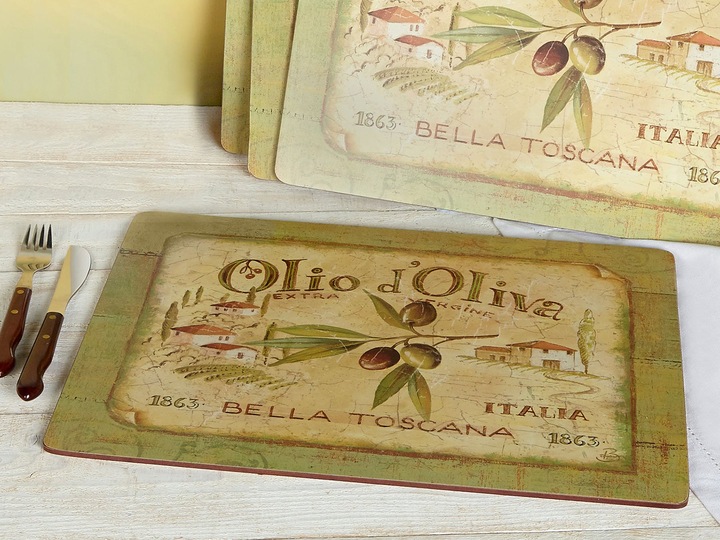 Actual product image Creative Tops Placemats and Coasters (4 x, 40 x 20 cm)