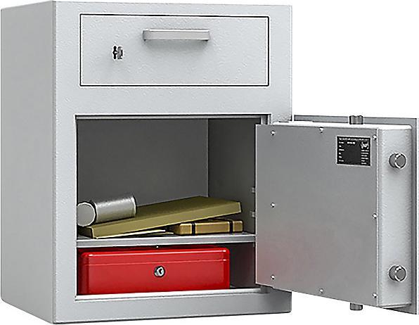 Immagine prodotto ISS Research Cassaforte con fessura per introduzione denaro, S2, alt. x largh. x prof. 620 x (35 l)