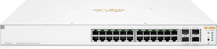 Immagine prodotto HPE E Switch Aruba Instant On 1930 4 porte SFP/SFP+, PoE, 1U, Layer 2+, Plug and Play, D (28 porte)
