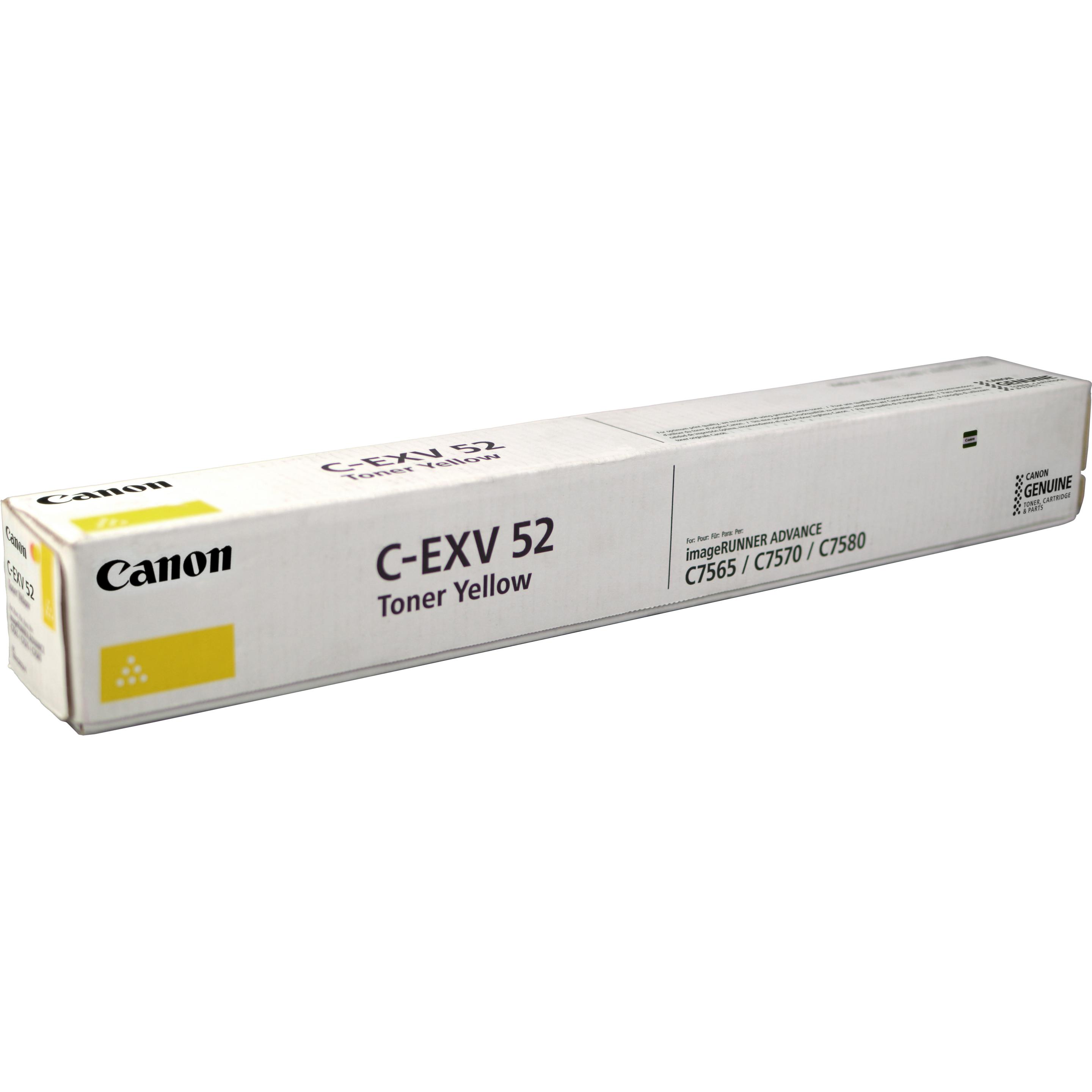 Canon, Toner, C-EXV52Y (Y)