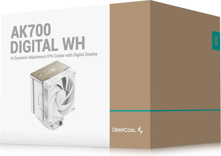 Image du produit Deepcool "K Cooler AK700 DIGITAL WH" (157 mm)