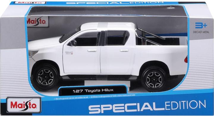 Produktbild Maisto Toyota Hilux 1/24 weiss