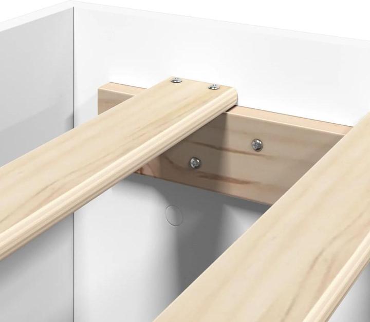 Actual product image VidaXL Bed frame with headboard (90 x 200 cm)