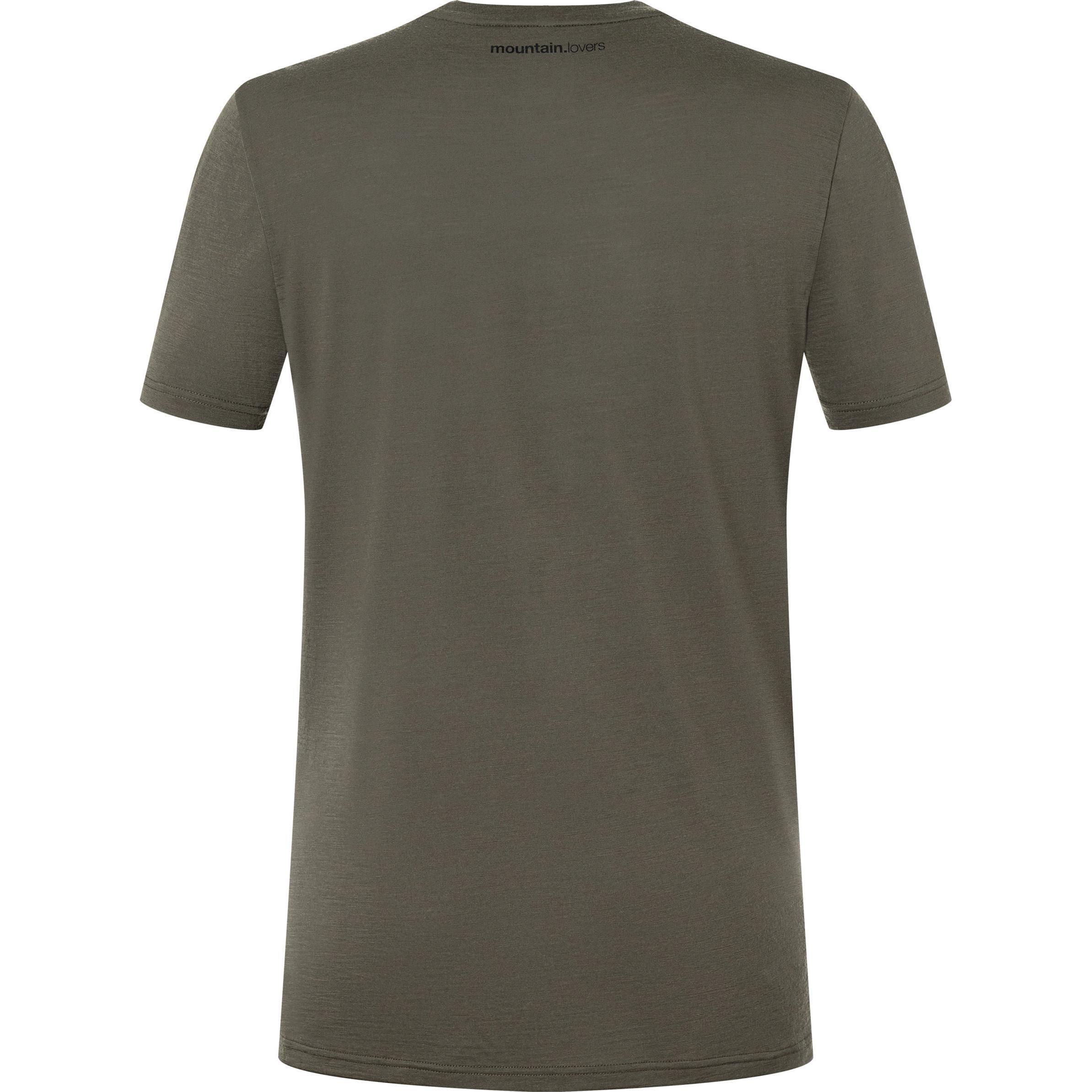 Thumbnail - Super Natural, Herren, Sportshirt, Carabineri Tee (L), Braun, L