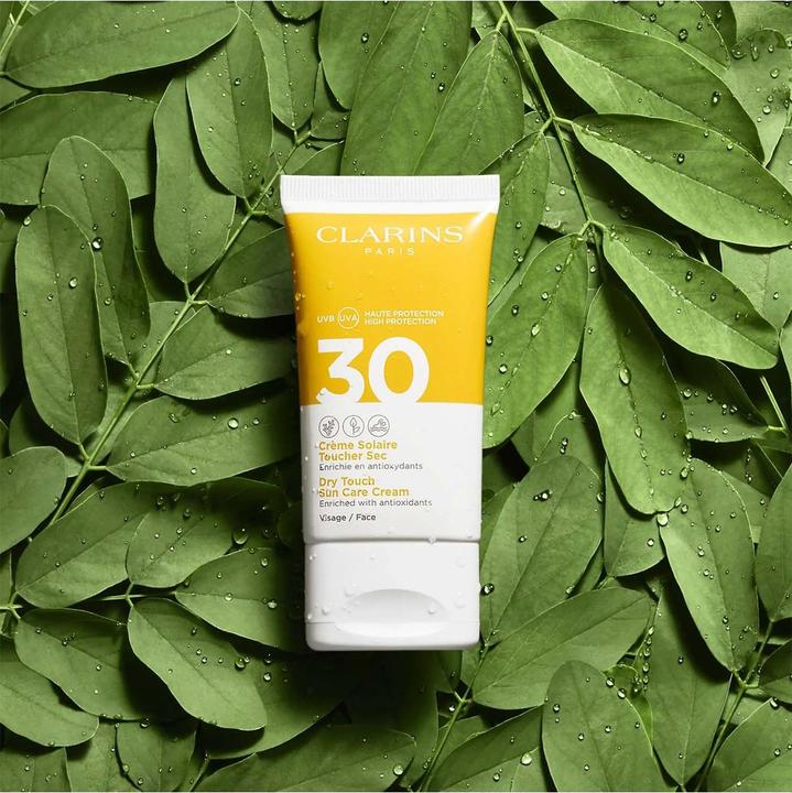 Image du produit Clarins Toucher sec (Crème solaire visage, SPF 30, 50 ml, 73 g)