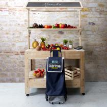 Produktbild Entre Temps Wagen - Polyester - Rot - 6 Räder