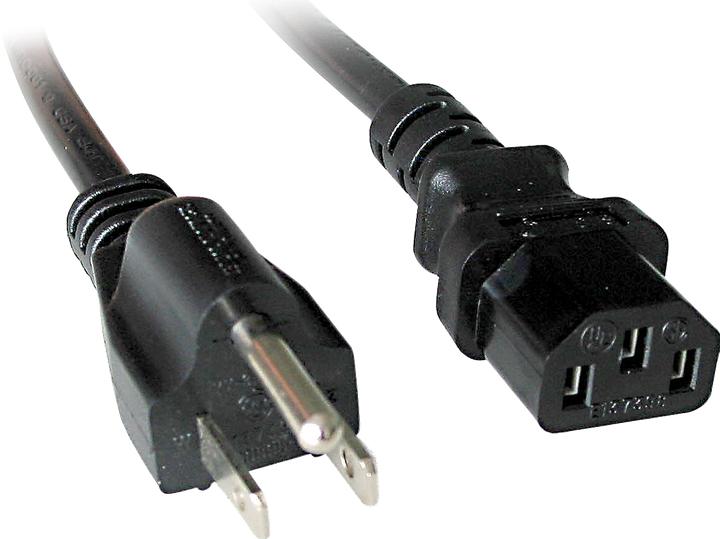 Productafbeelding Lindy IEC-netsnoer, VS (5 m)