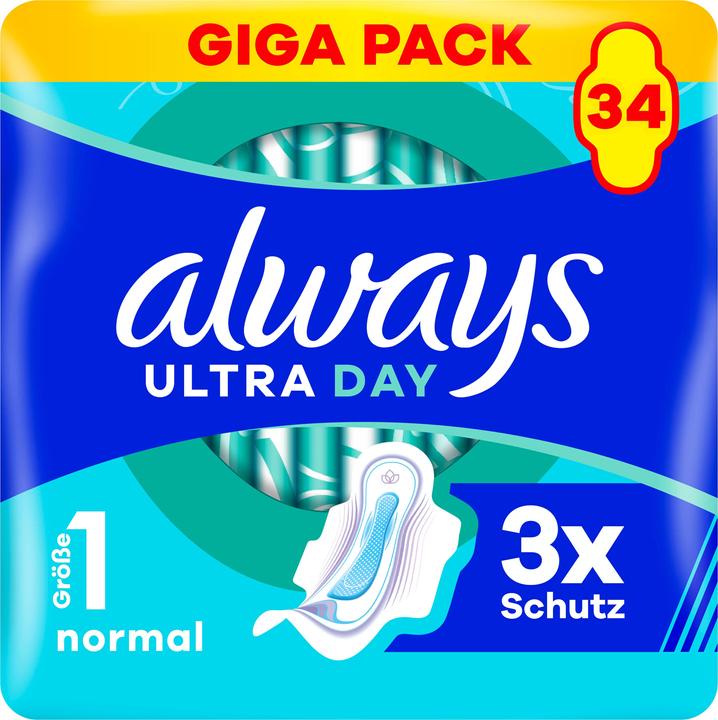 Always Ultra Day (34 x, Damenbinden)