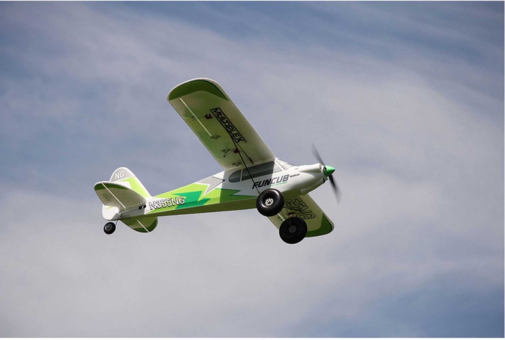 Immagine prodotto Multiplex RR FunCub NG 1410mm ala alta ARTF verde (Motore multiplo)