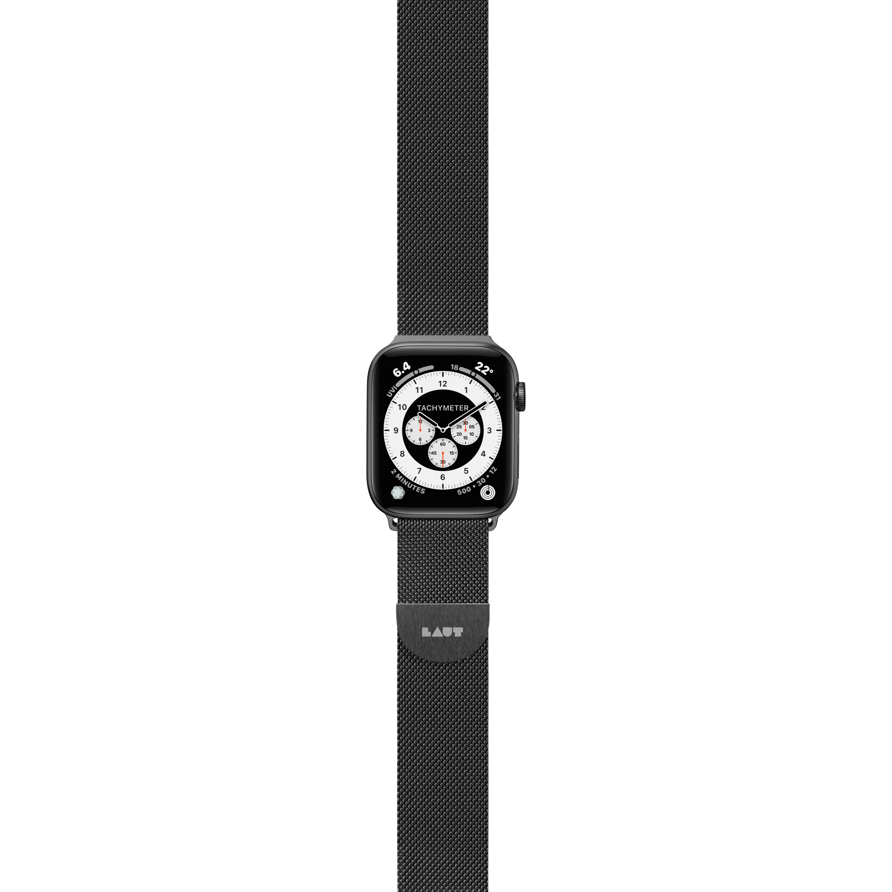 Thumbnail - Laut Steel Loop (44 mm, Stahl, Apple Watch Series 4, Apple Watch Series 5, Apple Watch Series 6, Apple Watch SE), Uhrena...