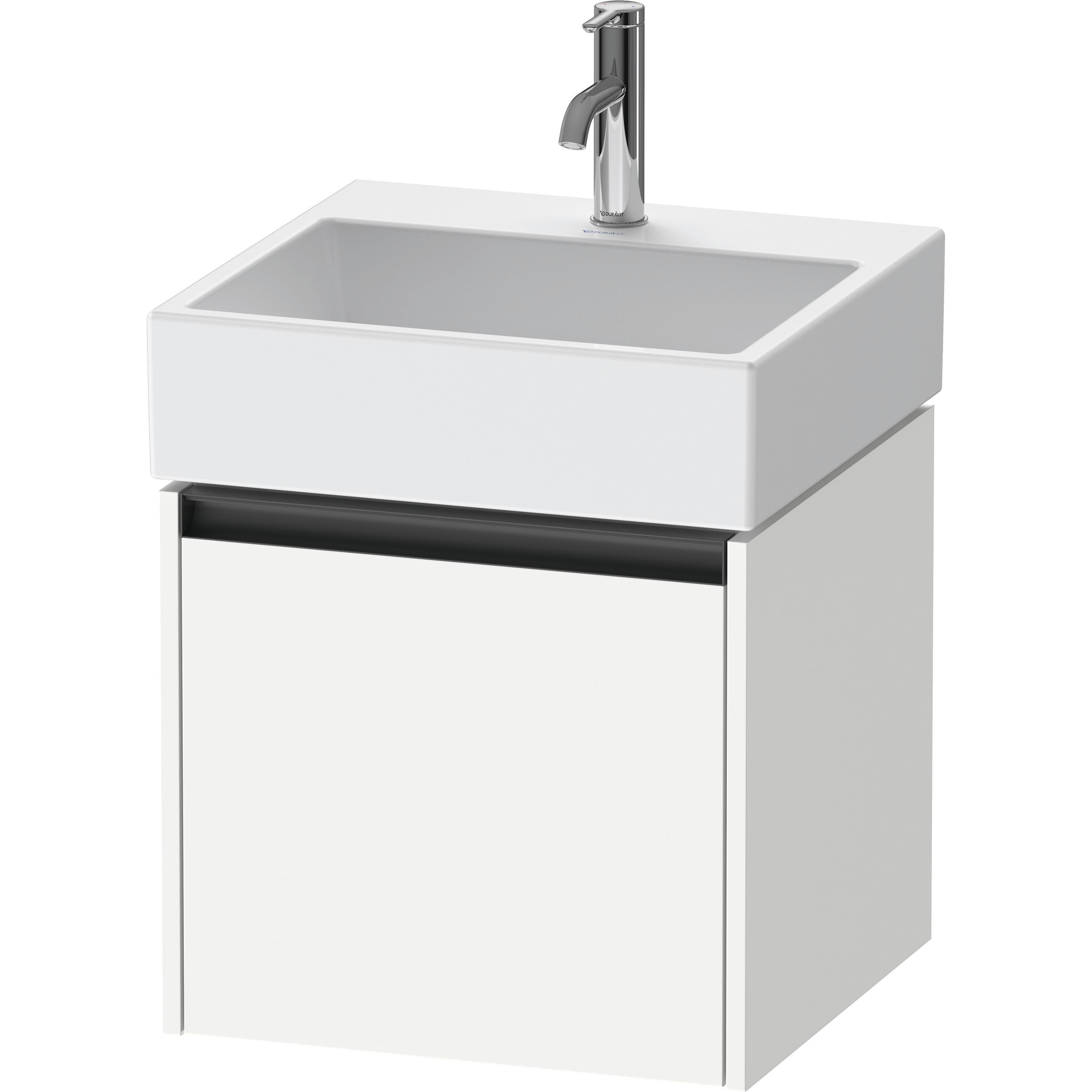 Duravit, Armadietto bagno, Mobiletto Ketho.2 484x440x460mm bianco opaco (48.40 x 46 x 44 cm)