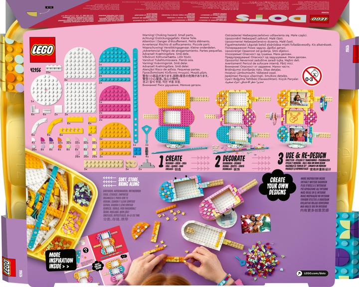 Productafbeelding LEGO IJsco fotolijstje & armband (41956, LEGO stippen)