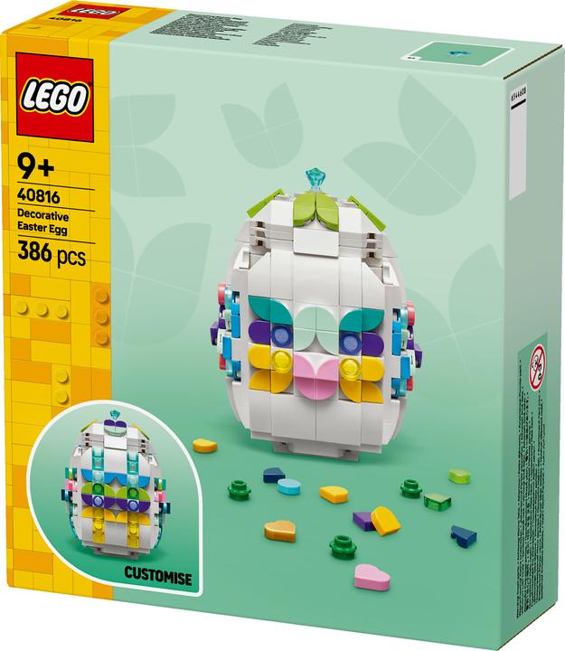 Actual product image LEGO Decorated Easter egg (40816, LEGO Icons)