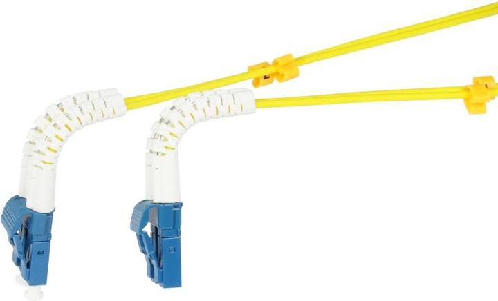 Actual product image Synergy 21 S217040 Fibre optic cable 0.5 m 2x LC OS2 Blue (CAT7, 0.50 m)