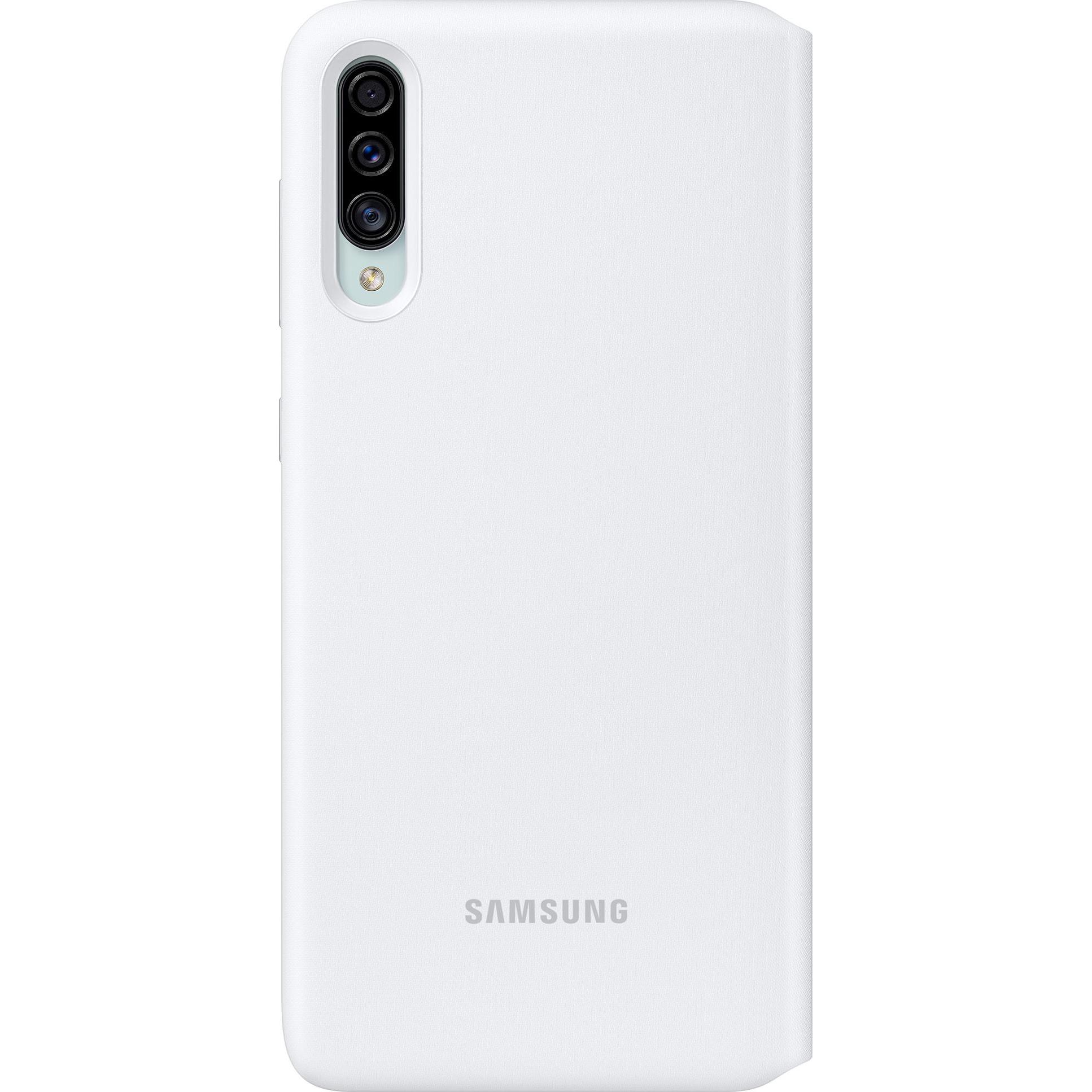 Thumbnail - Samsung Wallet Cover (Samsung Galaxy A30s), Smartphone Hülle, Weiss, Grün