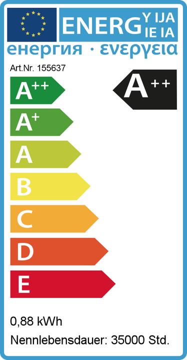 Energy Label Synergy 21 LED in-ground spotlight ARGOS round inG mini IP67 RGB (75 lm, IP67)