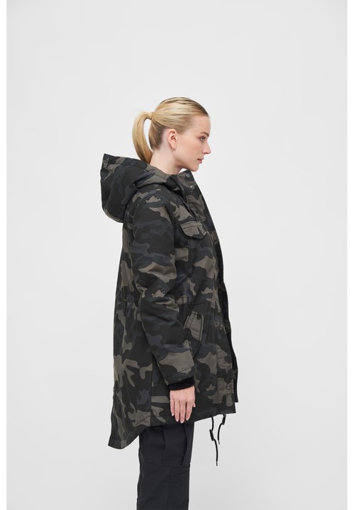 Actual product image Brandit Ladies Marsh Lake Parka size 4XL colour dark camouflage pattern (4XL)