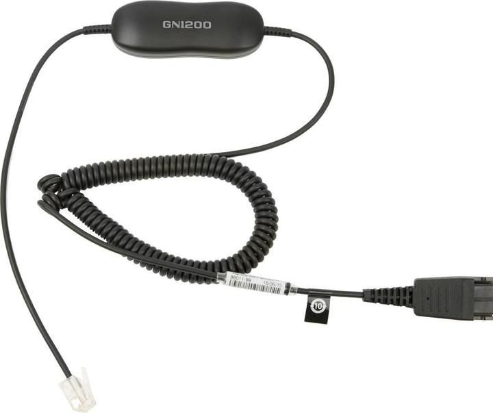 Actual product image Jabra GN1200 Smart Cord, with microphone amplifier