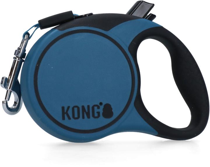 Produktbild KONG Retractable Leash Terrain Blue XS (3m/12kg) - (KONGTRNXSBL) (XS, Hund, Hundesport)