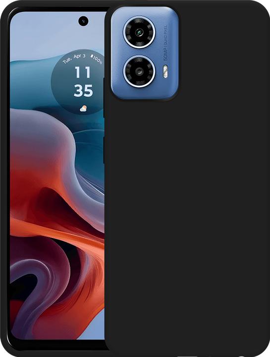 Actual product image Cazy Mobile Phone Chain Case Compatible with Motorola Moto G34 - Silicone Mobile Phone Case with Strap