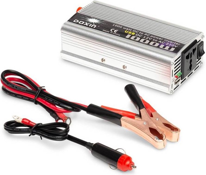 Image du produit Autosolar 1000W Onduleur 12V-DC vers 220V-AC sinus modifié