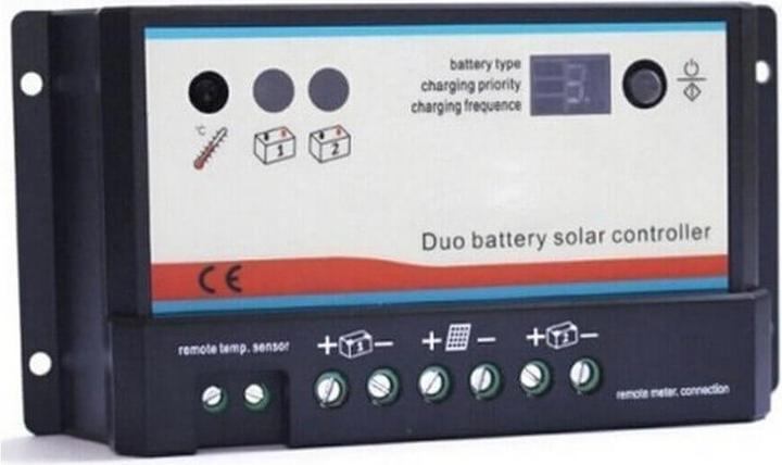 Produktbild Autosolar Dual-Laderegler PWM 20A für 2 Batterien