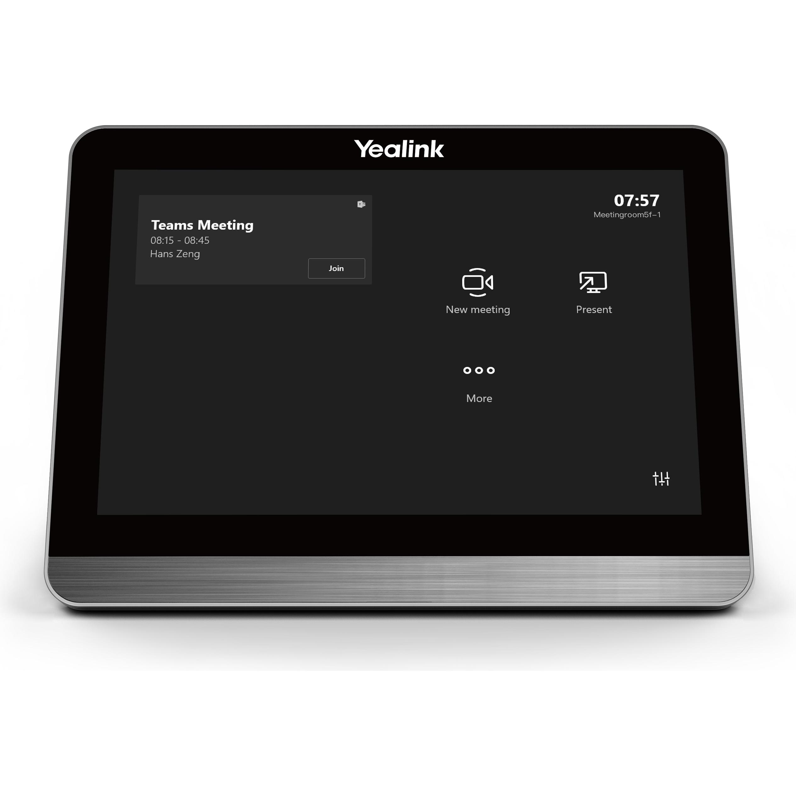 Yealink CTP18 Touchpanel, Konferenzgerät, Schwarz