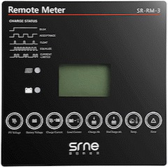 Actual product image Autosolar Solar remote control SR RM-3 for SR 10A MPPT charge controller