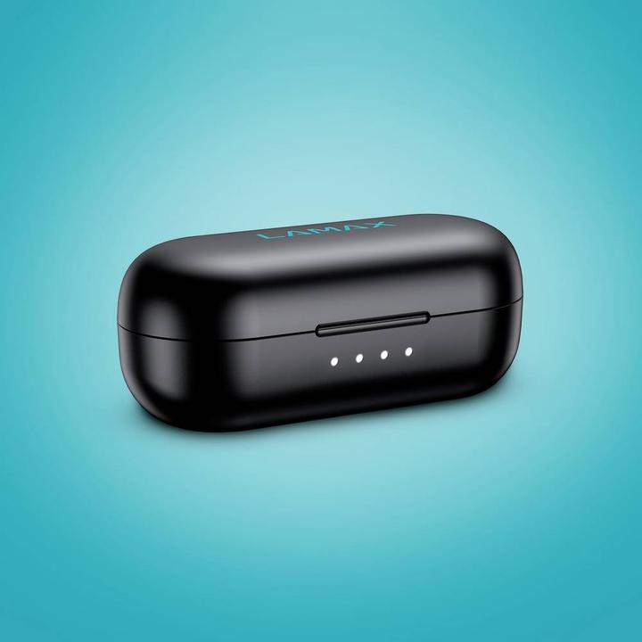 Immagine prodotto Lamax Dots3 Play Cuffie wireless In Ear Call/Music USB Type-C Bluetooth Nero (38 h, Senza fili)