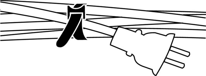 Actual product image HellermannTyton Hook + Loop Textie 1000x125 PA/PP black (Velcro cable ties, 1000 mm, 1 pcs.)