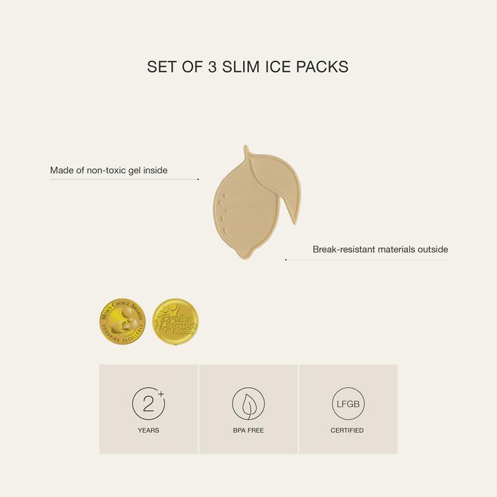 Produktbild Citron Ice Pack 3 er Set Dino