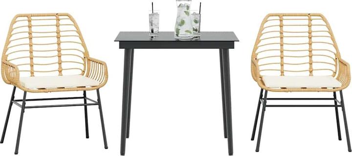 Produktbild vidaXL Garten Essgruppe