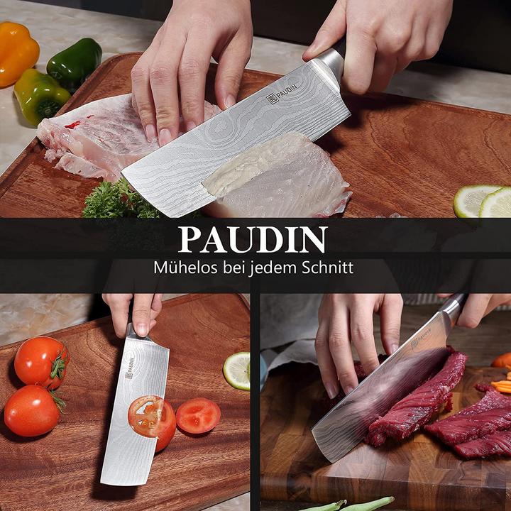 Produktbild Paudin Nariki Hackmesser, 17cm (17 cm)