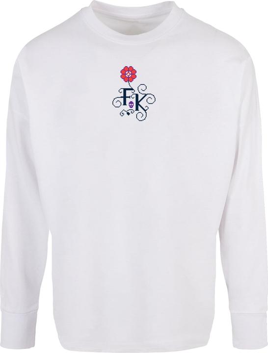 Immagine prodotto Merchcode Donna Frida Kahlo - Pixels - manica lunga oversize tagliata - 116029 (L)
