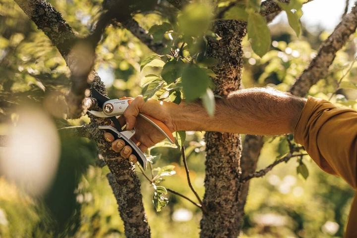 Produktbild Fiskars Plus PowerLever metal secateurs with folding blade (P751)