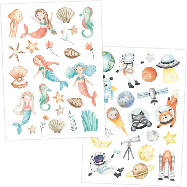 Image du produit Papierdrachen 100 tatouages d'enfants