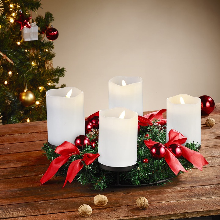 Produktbild Britesta LED-Adventskerzen mit Fernbedienung (4 x)