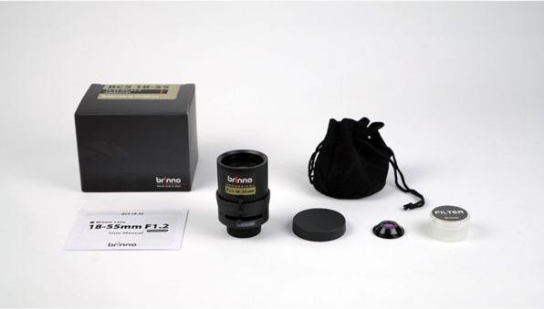 Produktbild Brinno Lens BCS 18-55 Objektiv fuer TLC200 Pro Brennweite 18-55 Blende f1.2