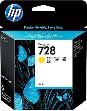 Actual product image HP 728 (Y)