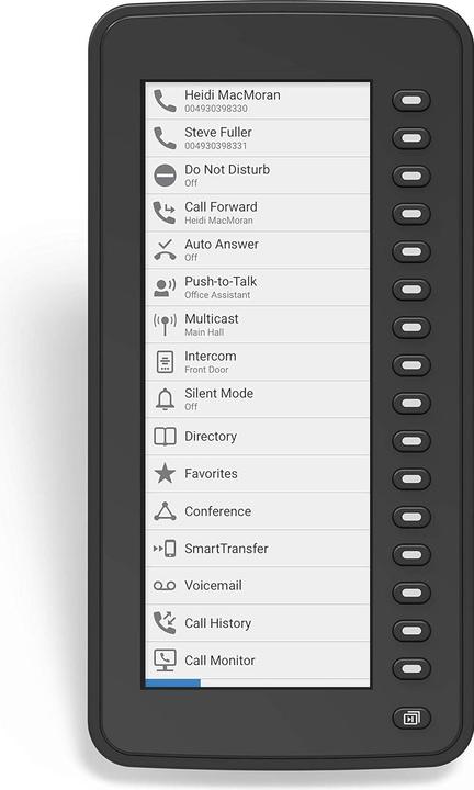 Actual product image Snom Expansion module D7C Black