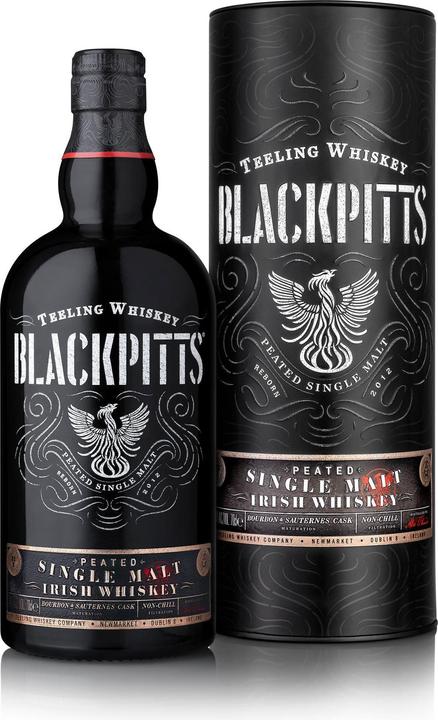 Teeling Whiskey irlandais Blackpitts (Single Malt, Whisky irlandais, 1 x 70 cl)