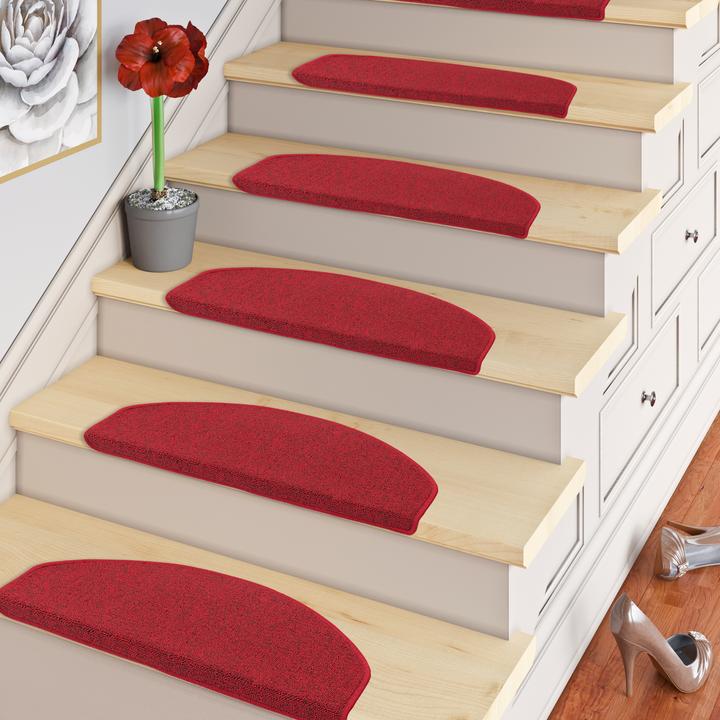 Actual product image Pergamon Trend Loop Step Mat Strong Set of 15 (24 x 65 cm)