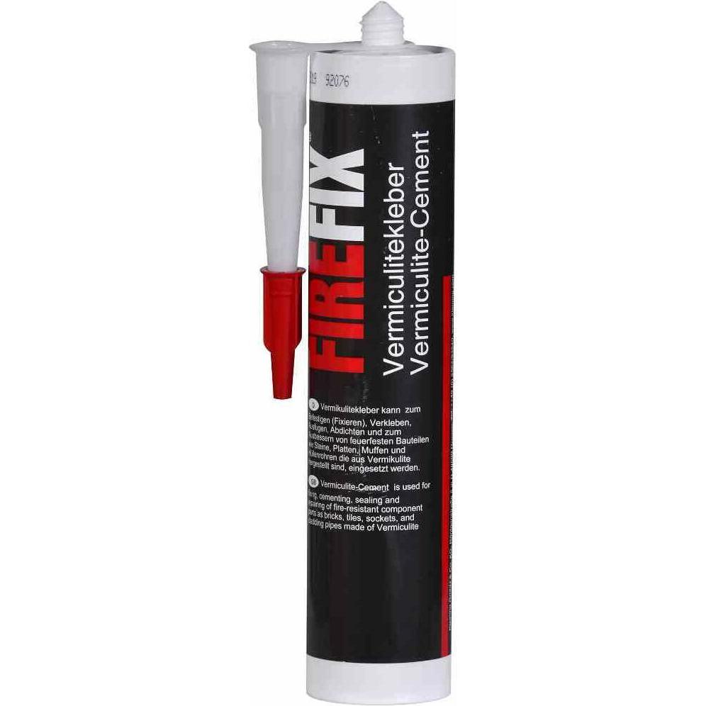 FireFix, Zubehör Kerzen + Kamin, Vermiculite-Kleber (7 x 25 cm)