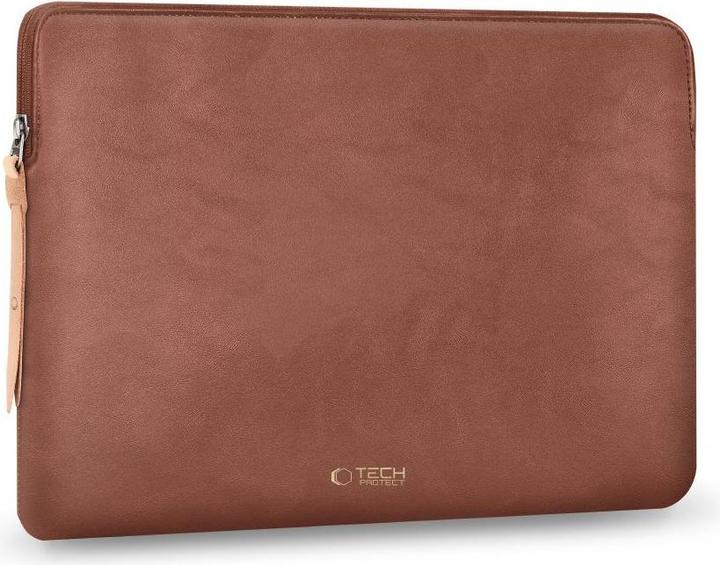 Produktbild Tech-Protect Fleece-Laptoptasche 15-16 - Braun (16")
