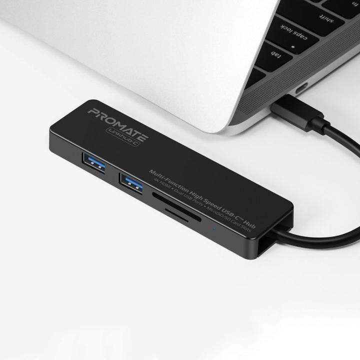 Produktbild ProMate LinkHub-C 5 in 1 USB-C Hub (USB-C, 5 Ports)