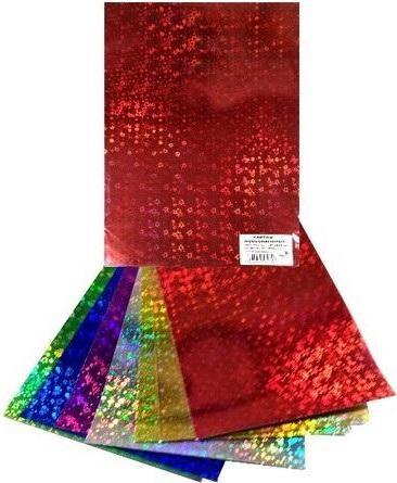 Actual product image MFP Paper Farbiger holografischer Karton 25x35cm 8 Blatt (250 g/m², 8x)