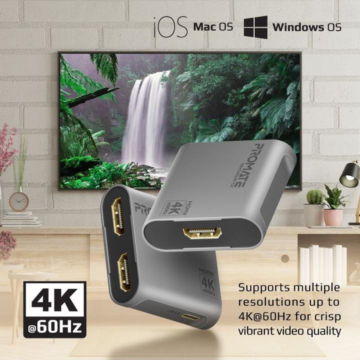 Actual product image ProMate MediaSplit-C2 4K HDMI Splitter
