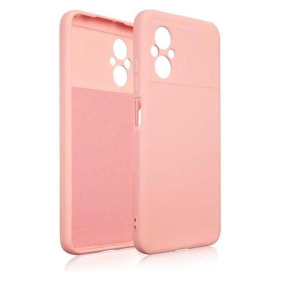 Beline Etui Silicone Xiaomi Poco M5 różowo-złoty/rose gold (Xiaomi Poco M5), Smartphone Hülle, Rosa