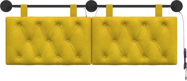 Actual product image vidaXL Modernes Kopfteil (130 x 55 x 7 cm)